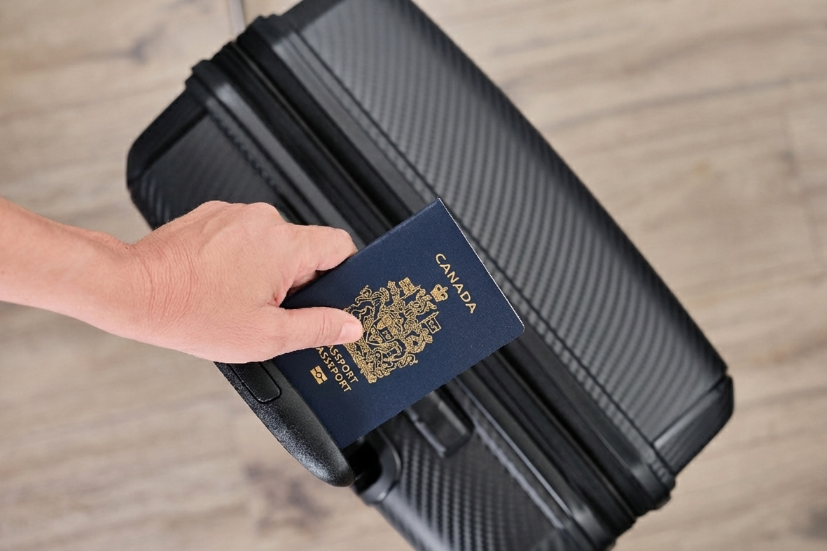 Approved temporary residence permit document