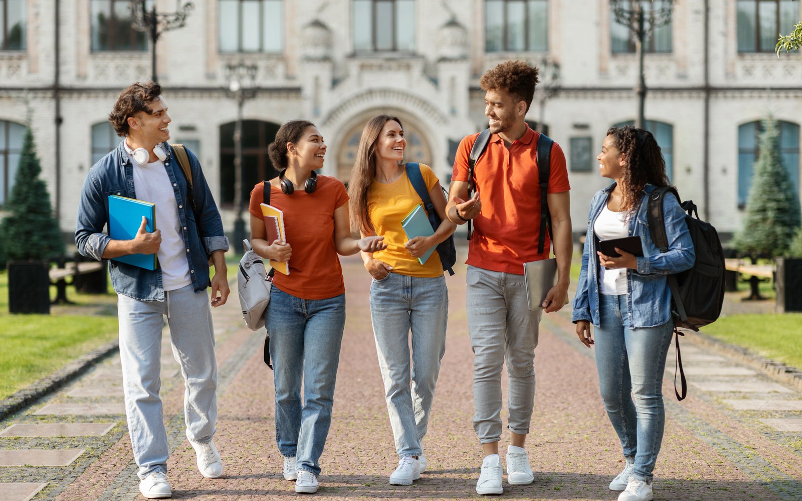 International students in Canadian university